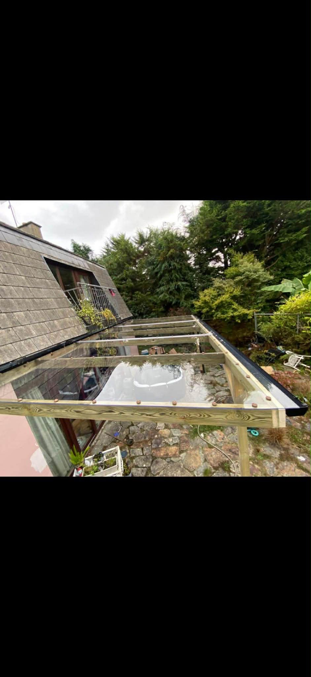 Roofing pergola