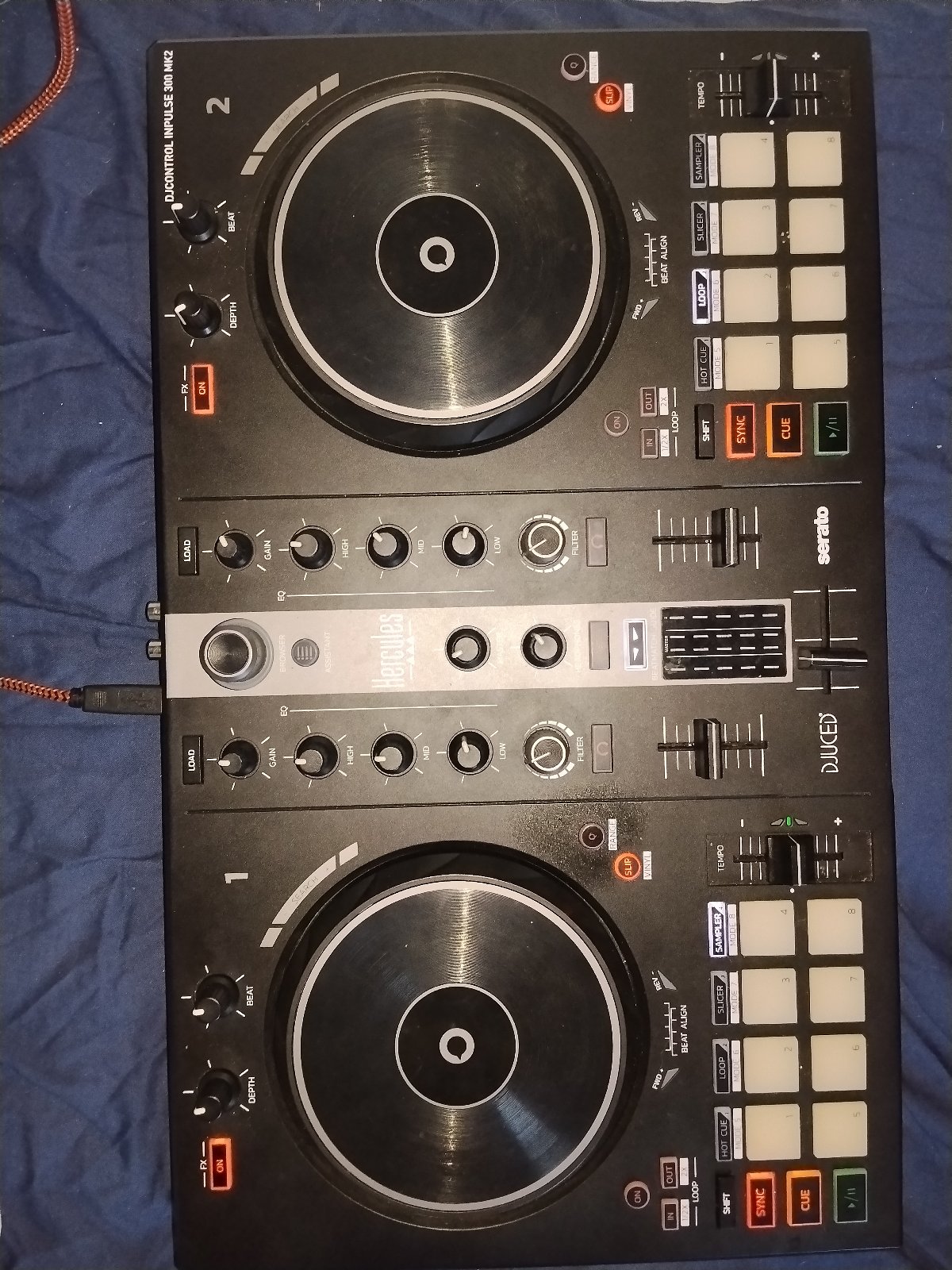 Hercules Djcontrol Inpulse 300 MK2
