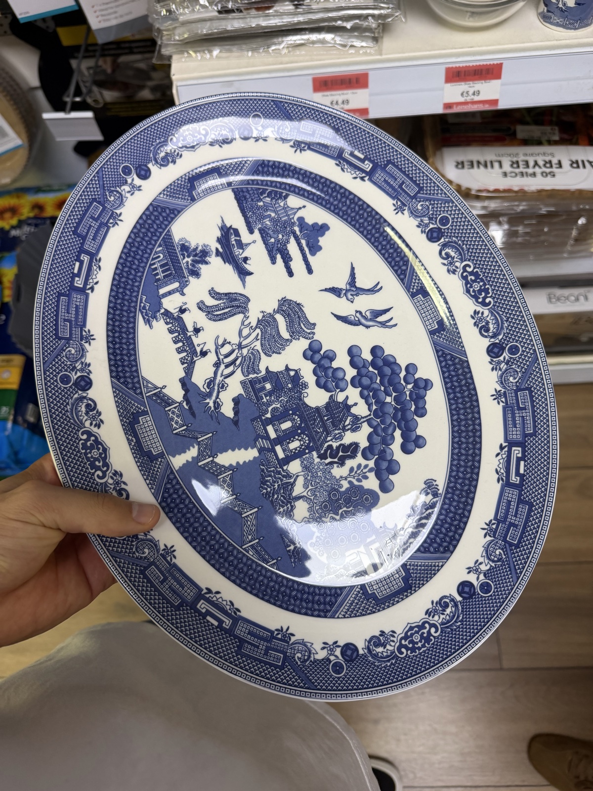Dish plate