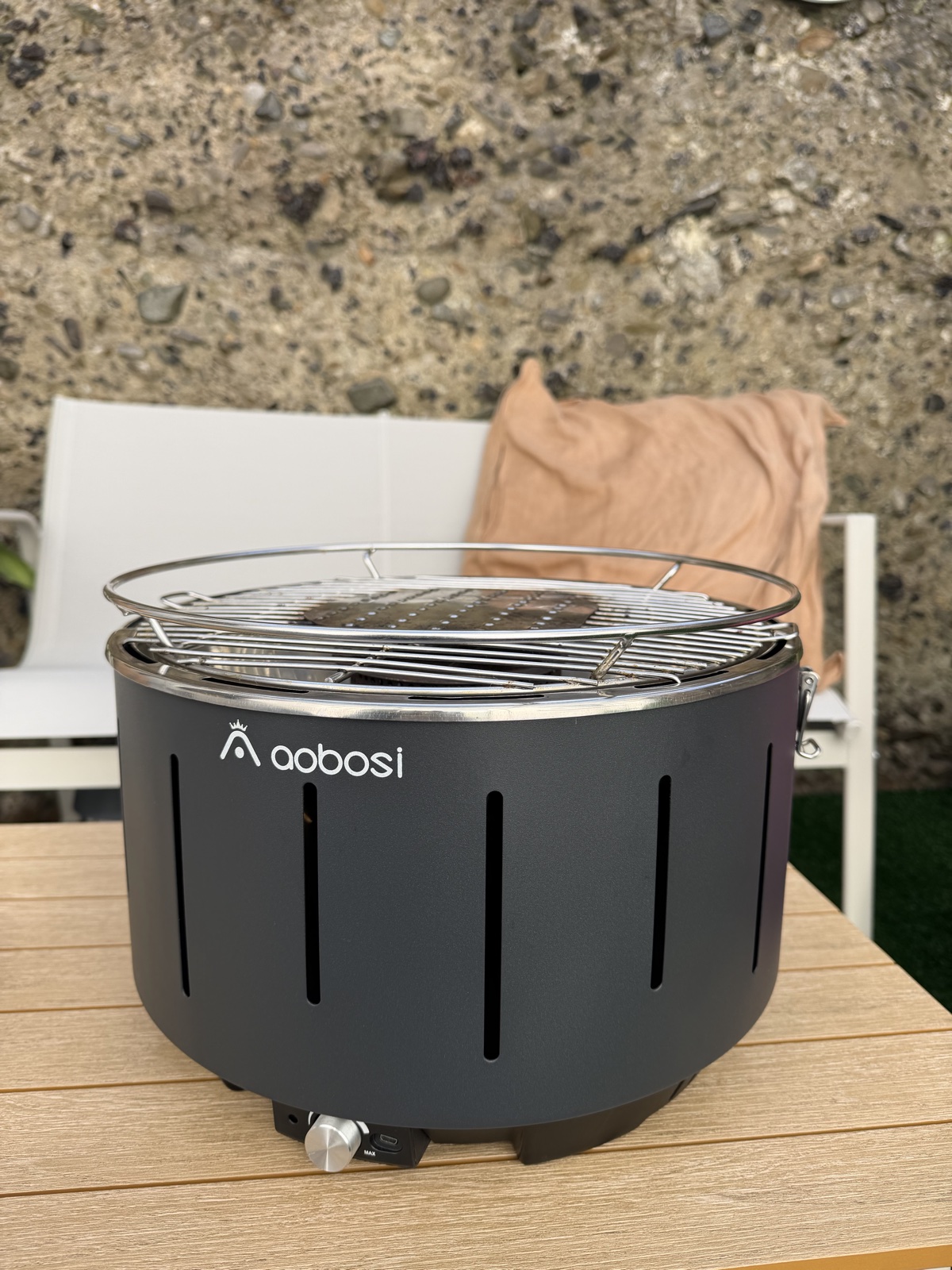 Aobosi Smokeless Electric BBQ Grill barbecue