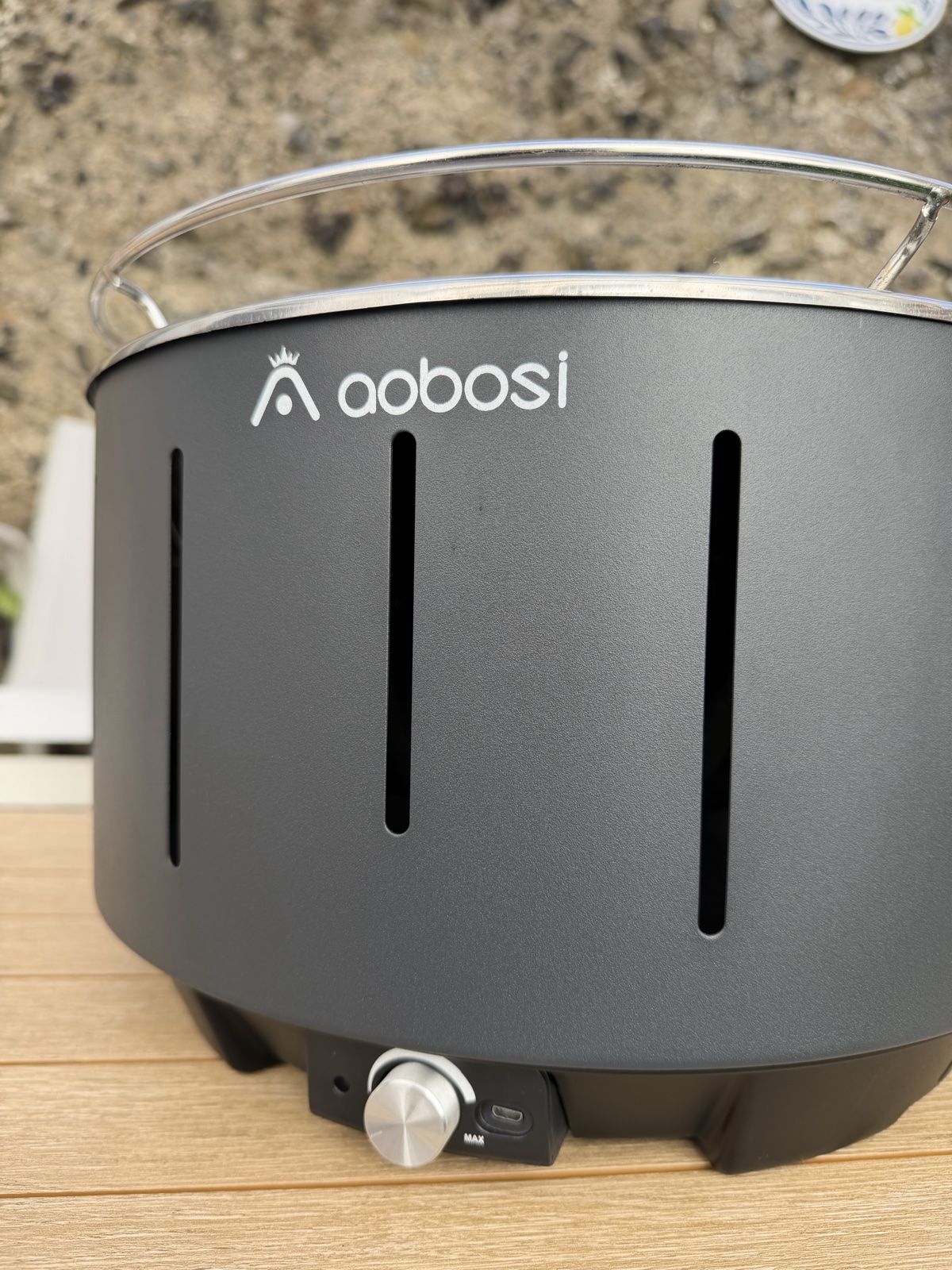 Aobosi Smokeless Electric BBQ Grill barbecue