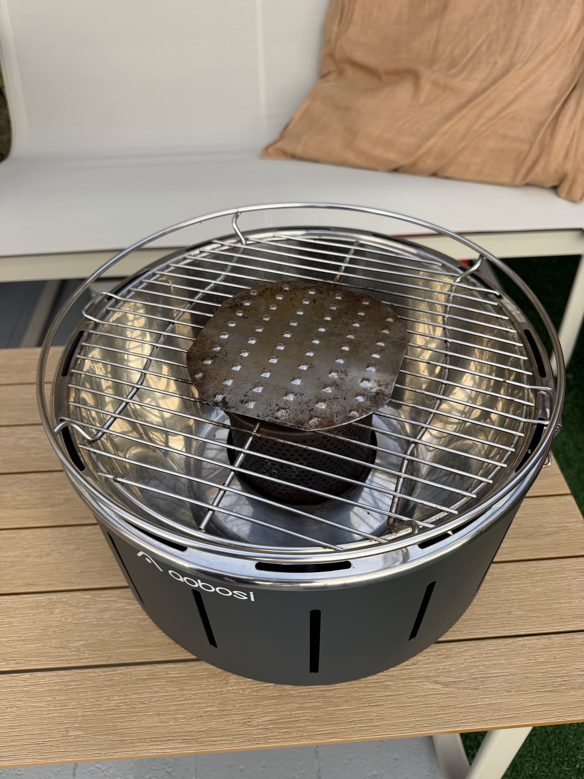 Aobosi Smokeless Electric BBQ Grill barbecue