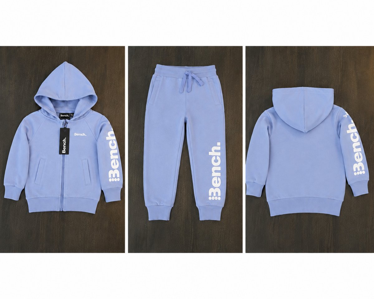 BENCH Boys  2-Piece Tracksuit Set Zip Hoodie+Joggers 18 months+  Choose Colour