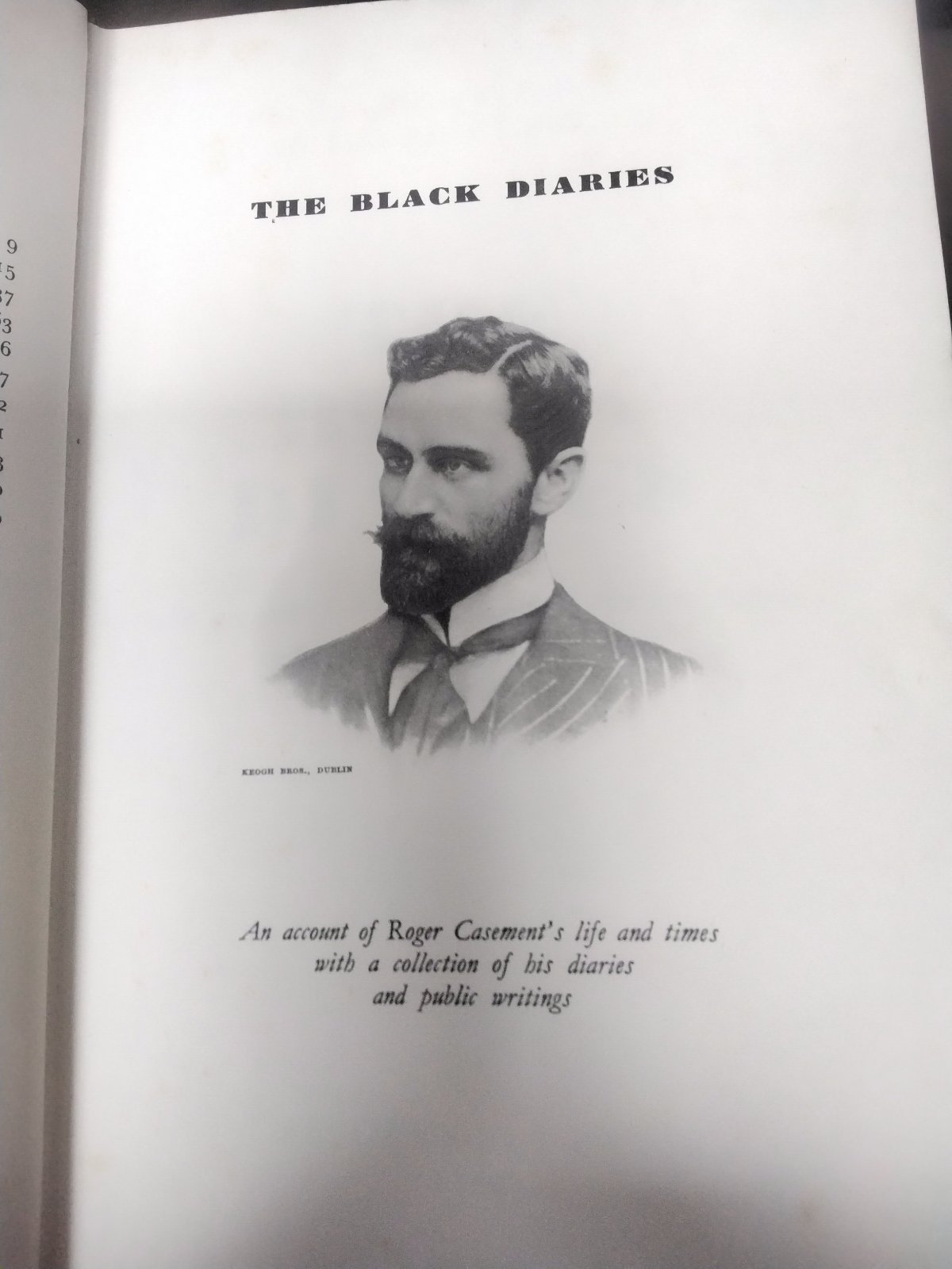 The black diaries.  Olympic. Press