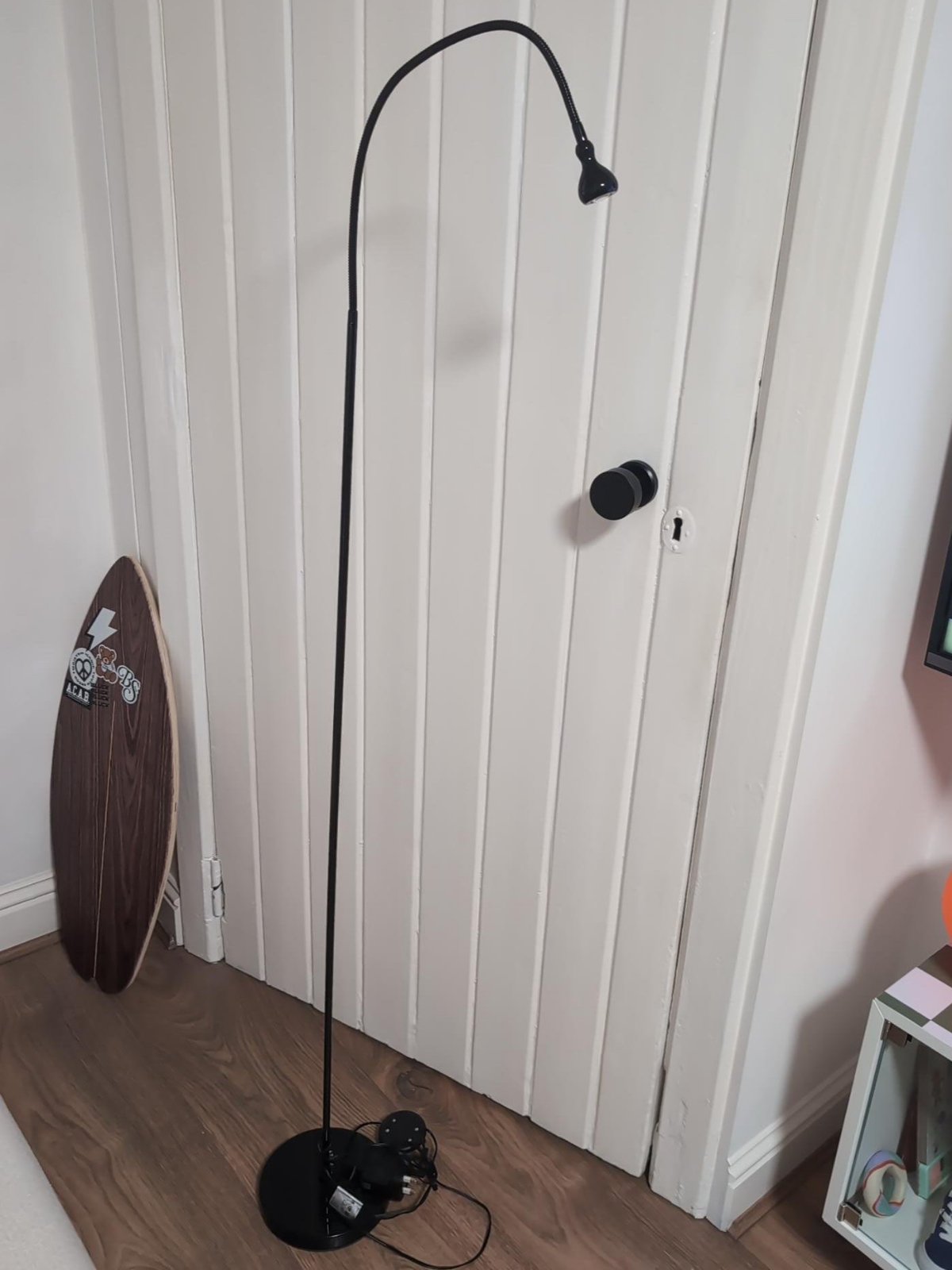 Adjustable Flexible Floor Lamp – Black
