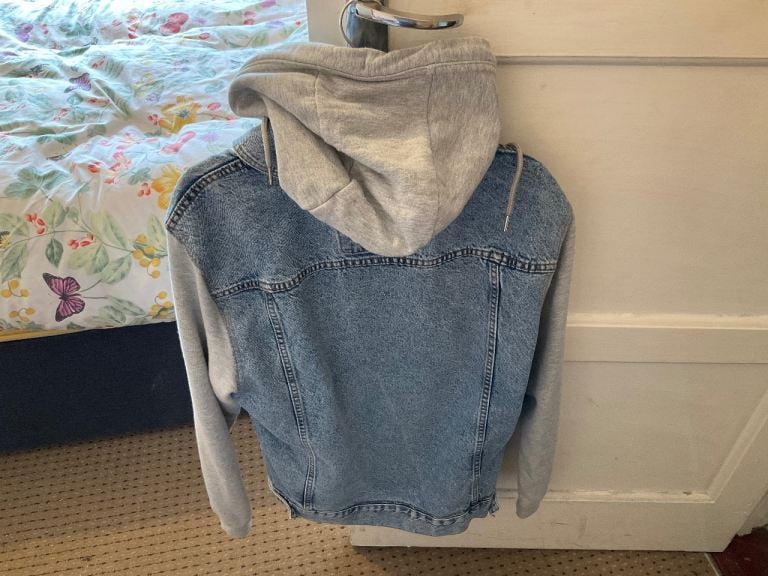 Vintage denim jacket, women's medium