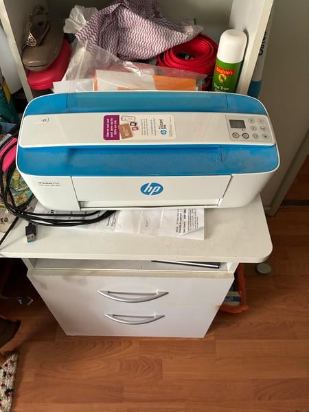 HP DeskJet printer + spare ink