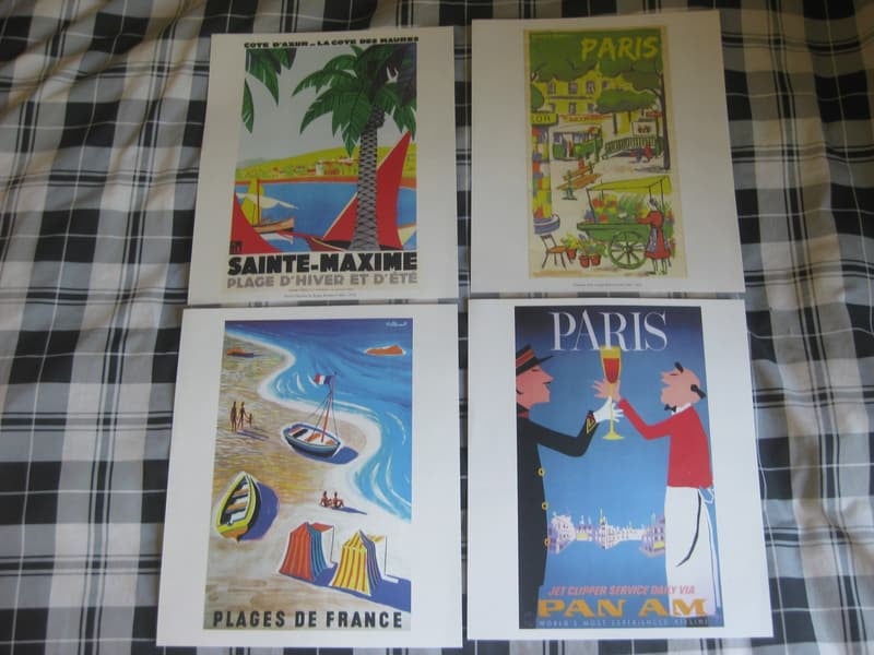 Framed vintage Guinness prints, set of 3