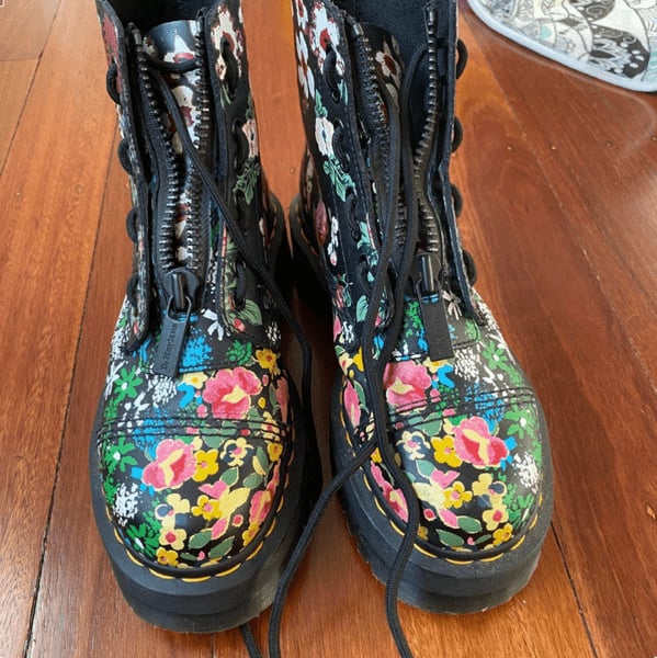 Dr Martens 1460, size 8, cherry