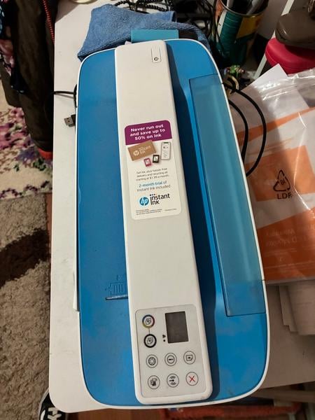 HP DeskJet printer + spare ink