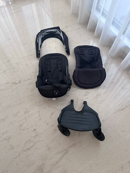 Bugaboo buggy with rain cover