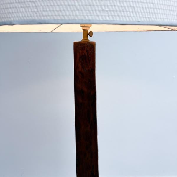 Mid-century floor lamp, brass