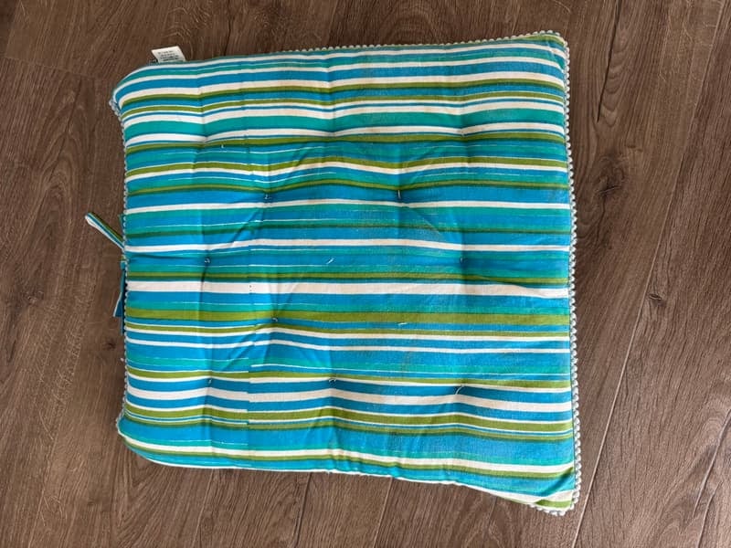 Cushion covers, set of 4, mustard