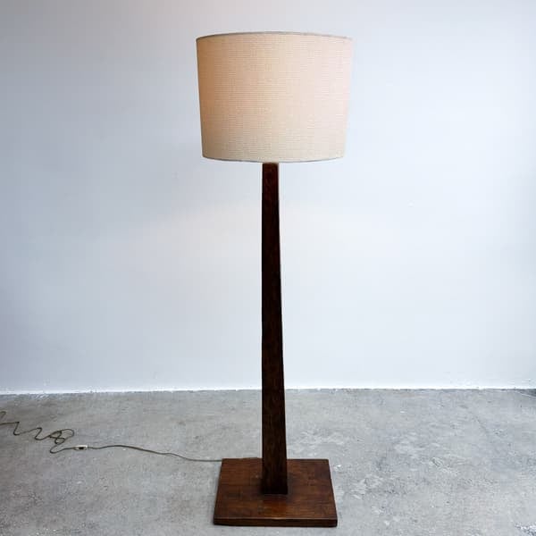 Mid-century floor lamp, brass